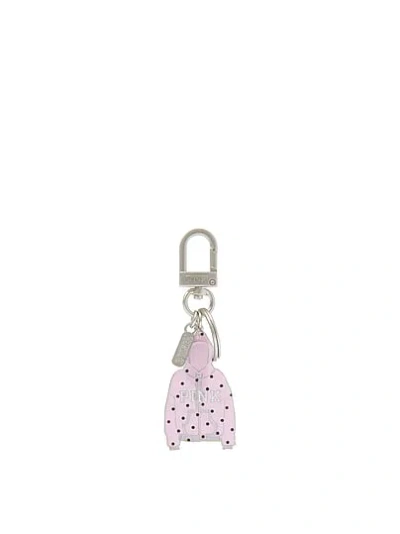 Pink Hoodie Keychain Charm In Print