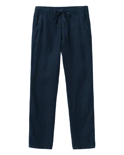 Pink House Men's Casual Linen Trousers Eclipse Blue