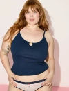 Pink Keyhole Charm Cami In Multi