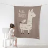 Pink Lemonade Hello Lama Baby Blanket