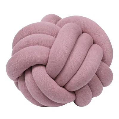 Pink Lemonade Knot 12 Decorative Pillow In Pink