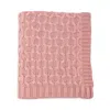 Pink Lemonade Washed Curvy Pink Throw In Pink