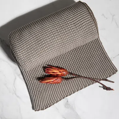 Pink Lemonade Zreyas Throw Blanket In Brown