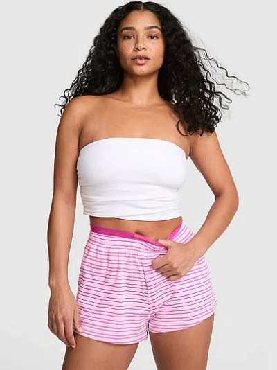 Pink Light As Air Jersey Shorts In
