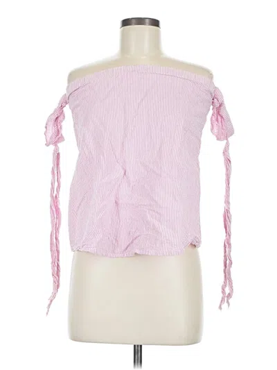 Pre-owned Pink Lily 3/4 Sleeve Blouse In Pink
