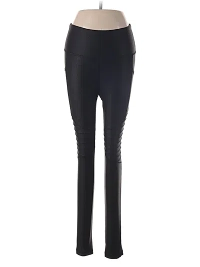 Pre-owned Pink Lily Active Pants In Black