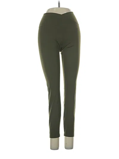 Pre-owned Pink Lily Active Pants In Green