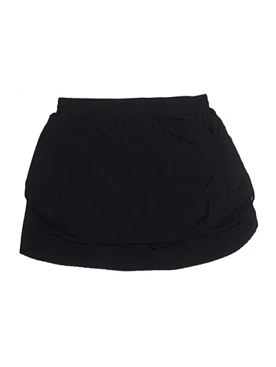 Pre-owned Pink Lily Active Skort In Black