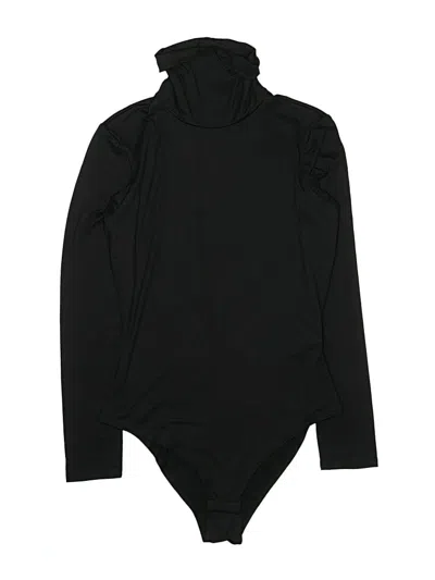 Pre-owned Pink Lily Bodysuit In Black