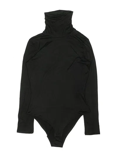 Pre-owned Pink Lily Bodysuit In Black