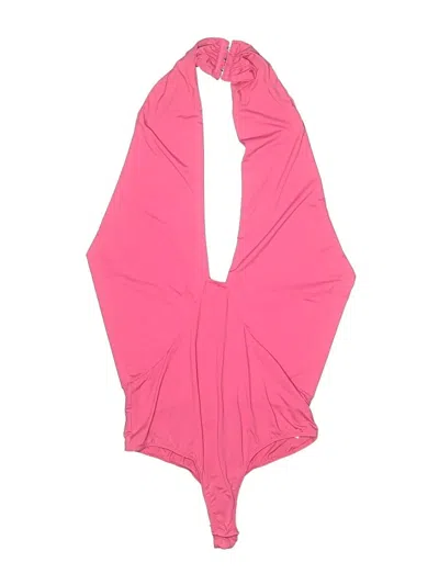 Pre-owned Pink Lily Bodysuit In Pink