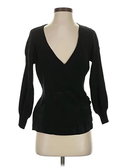 Pre-owned Pink Lily Cardigan Sweater In Black