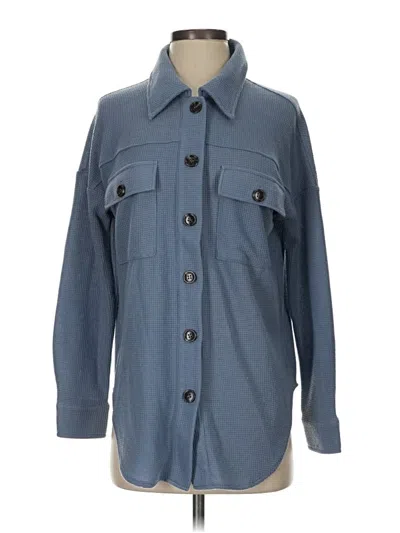 Pre-owned Pink Lily Cardigan Sweater In Blue
