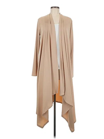 Pre-owned Pink Lily Cardigan Sweater In Brown