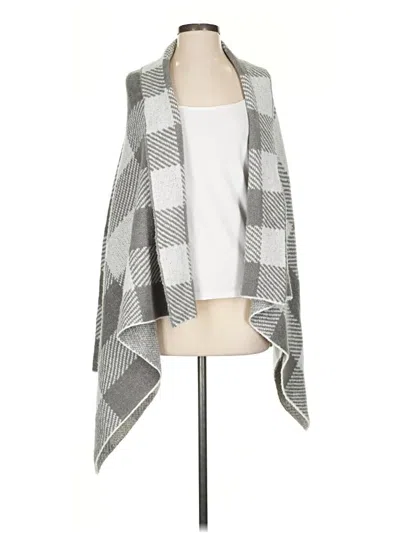 Pre-owned Pink Lily Cardigan Sweater In Gray