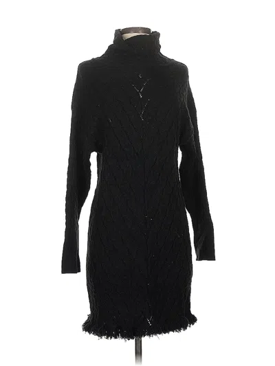 Pre-owned Pink Lily Casual Dress In Black