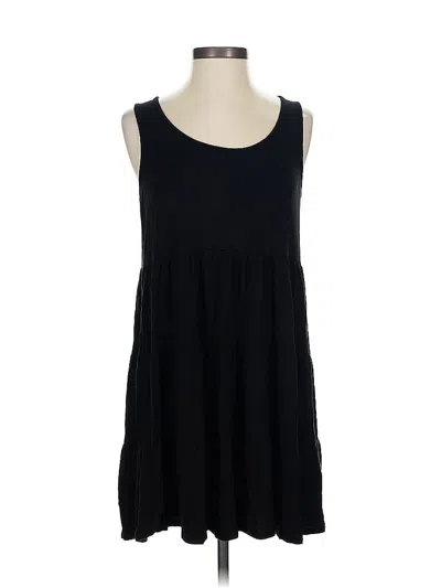 Pre-owned Pink Lily Casual Dress In Black
