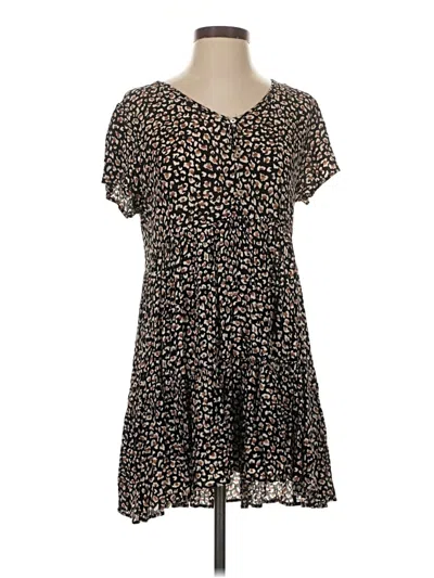 Pre-owned Pink Lily Casual Dress In Black