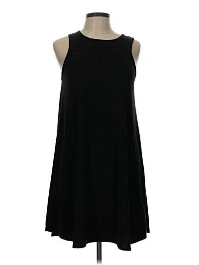 Pre-owned Pink Lily Casual Dress In Black