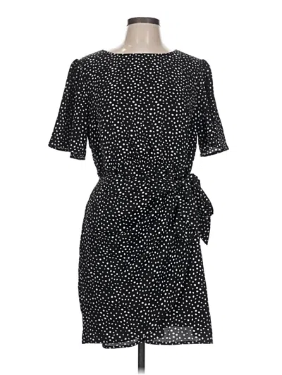 Pre-owned Pink Lily Casual Dress In Black