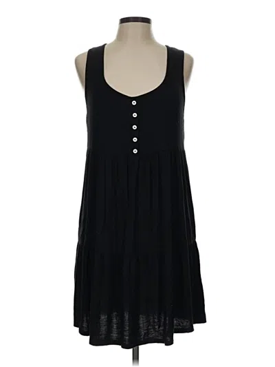 Pre-owned Pink Lily Casual Dress In Black