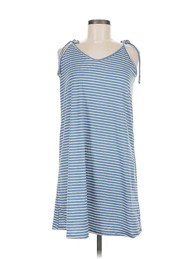 Pre-owned Pink Lily Casual Dress In Blue