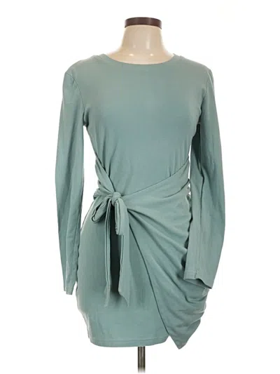 Pre-owned Pink Lily Casual Dress In Blue