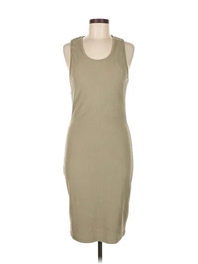 Pre-owned Pink Lily Casual Dress In Brown