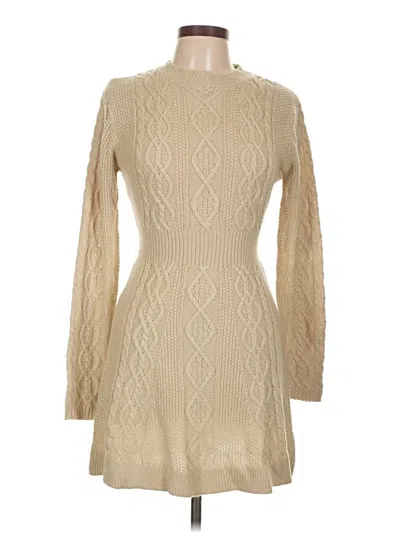 Pre-owned Pink Lily Casual Dress In Brown