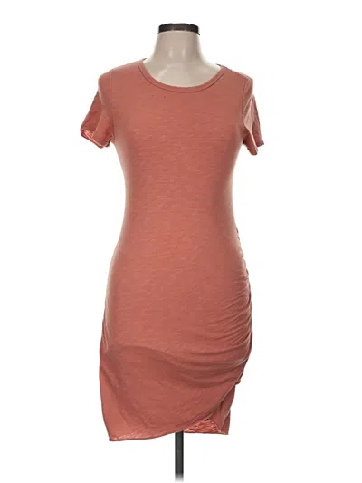 Pre-owned Pink Lily Casual Dress In Brown