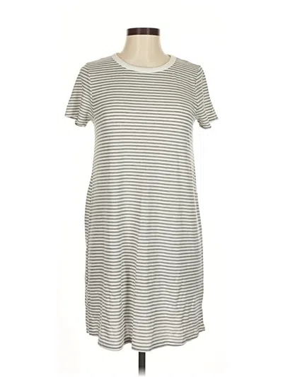 Pre-owned Pink Lily Casual Dress In Gray