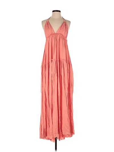 Pre-owned Pink Lily Casual Dress In Orange