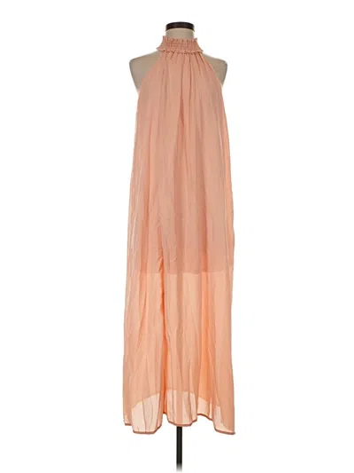Pre-owned Pink Lily Casual Dress In Orange
