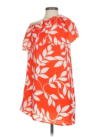 Pre-owned Pink Lily Casual Dress In Orange