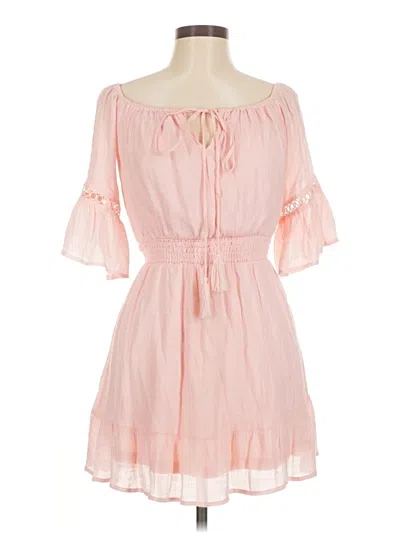 Pre-owned Pink Lily Casual Dress In Pink