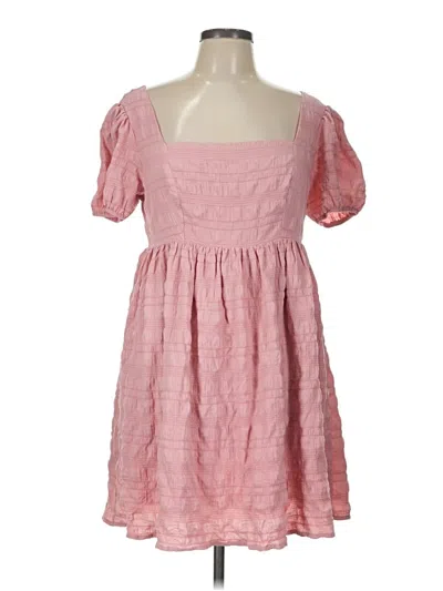 Pre-owned Pink Lily Casual Dress In Pink