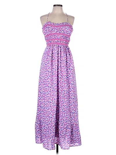 Pre-owned Pink Lily Casual Dress In Purple