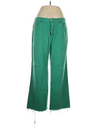Pre-owned Pink Lily Casual Pants In Green