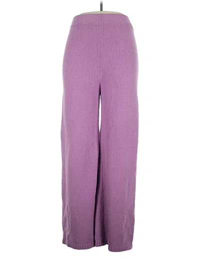 Pre-owned Pink Lily Casual Pants In Purple