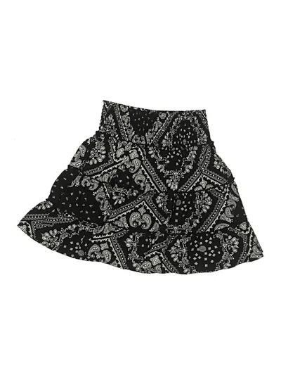 Pre-owned Pink Lily Casual Skirt In Black