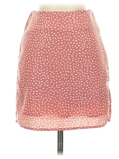 Pre-owned Pink Lily Casual Skirt In Pink