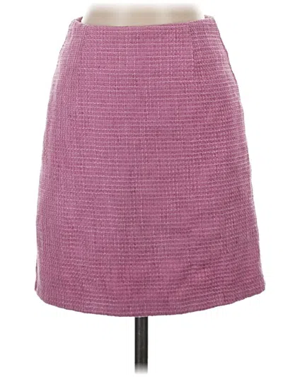 Pre-owned Pink Lily Casual Skirt In Purple