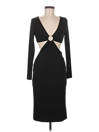 Pre-owned Pink Lily Cocktail Dress In Black