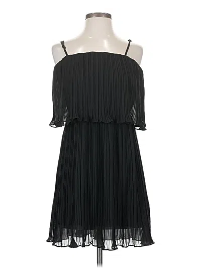 Pre-owned Pink Lily Cocktail Dress In Black