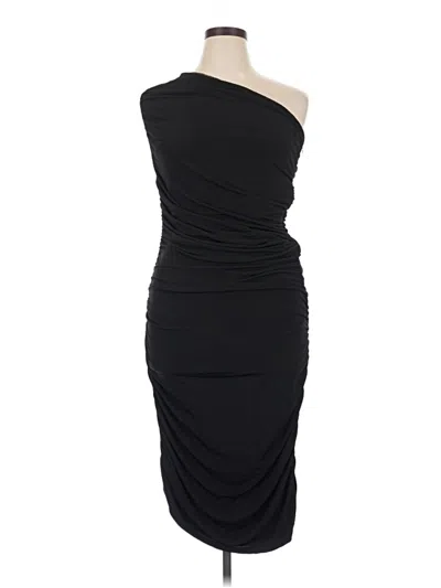 Pre-owned Pink Lily Cocktail Dress In Black