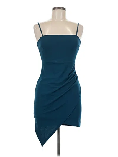 Pre-owned Pink Lily Cocktail Dress In Blue