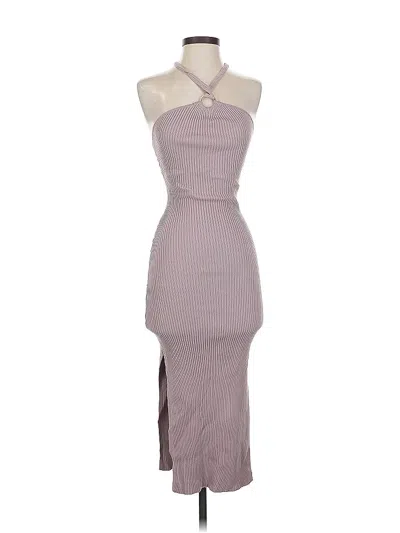 Pre-owned Pink Lily Cocktail Dress In Gray