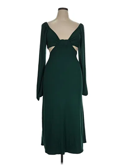 Pre-owned Pink Lily Cocktail Dress In Green