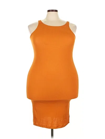 Pre-owned Pink Lily Cocktail Dress In Orange