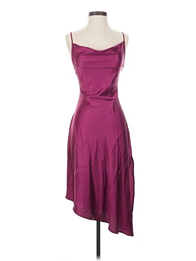 Pre-owned Pink Lily Cocktail Dress In Purple